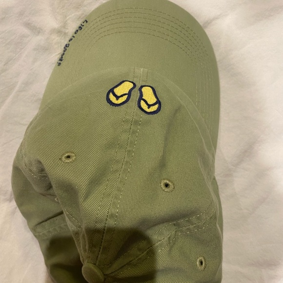 Life Is Good Vintage green embroidered Baseball cap - Picture 3 of 9